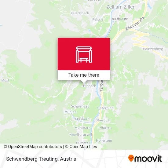 Schwendberg Treuting map