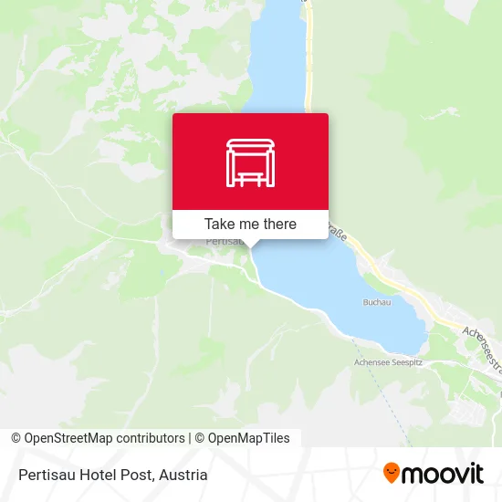 Pertisau Hotel Post map
