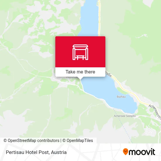 Pertisau Hotel Post map