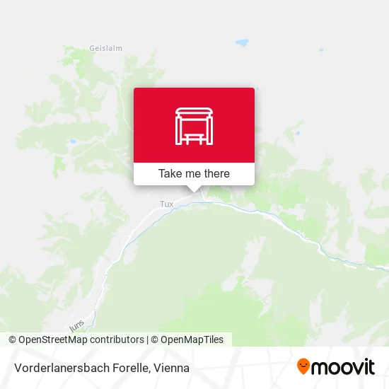 Vorderlanersbach Forelle map