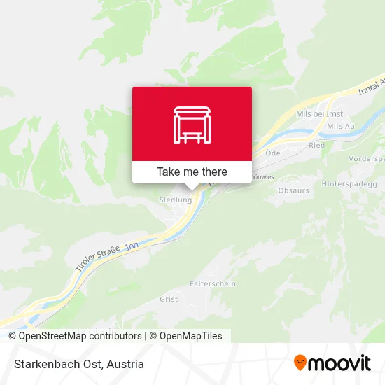 Starkenbach Ost map
