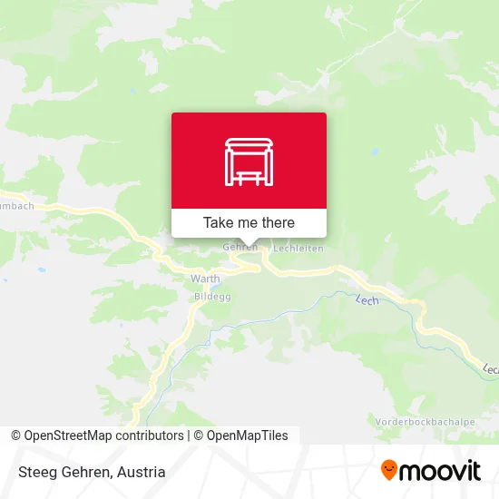 Steeg Gehren map