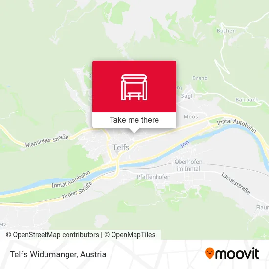 Telfs Widumanger map