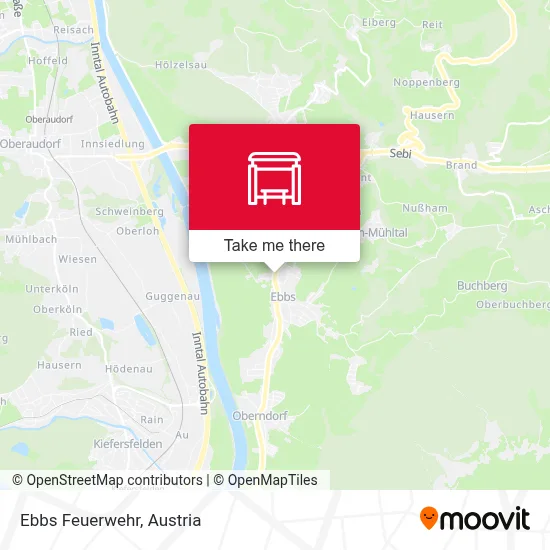 Ebbs Feuerwehr map