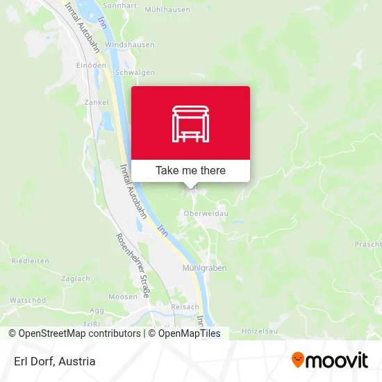 Erl Dorf map