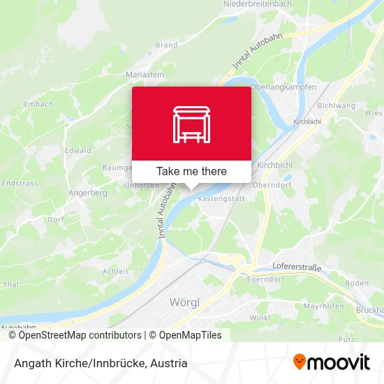 Angath Kirche/Innbrücke map