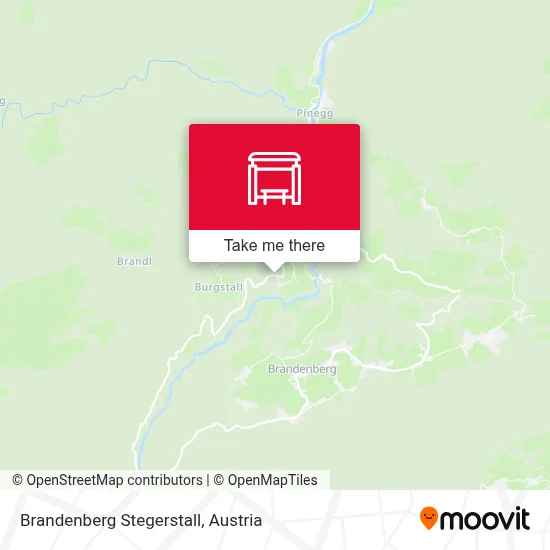 Brandenberg Stegerstall map