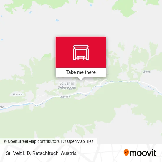 St. Veit I. D. Ratschitsch map