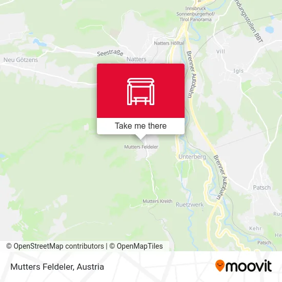 Mutters Feldeler map