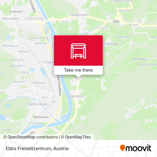 Ebbs Freizeitzentrum map