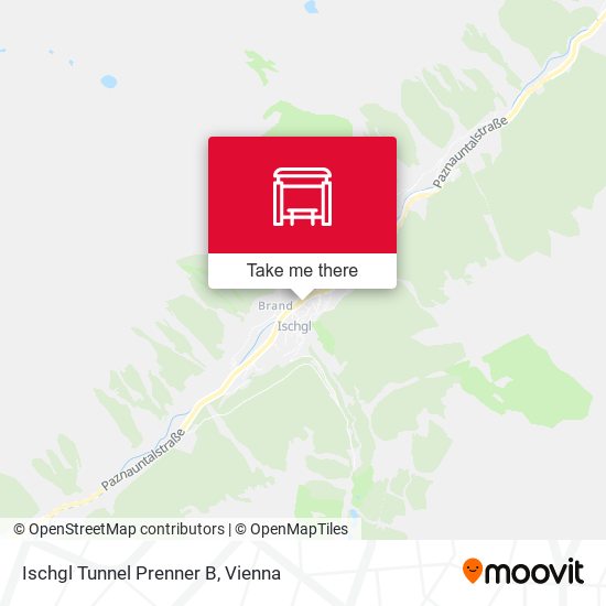 Ischgl Tunnel Prenner B map