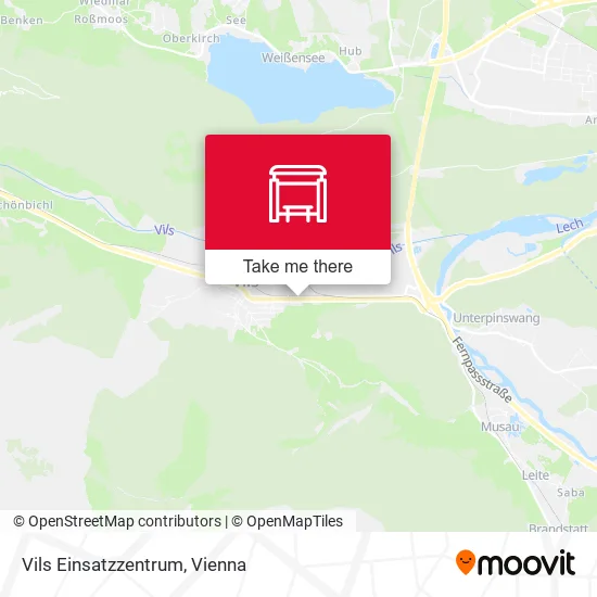 Vils Einsatzzentrum map
