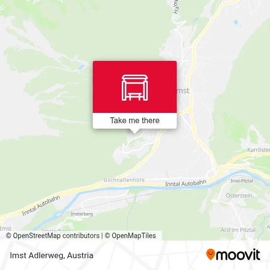 Imst Adlerweg map