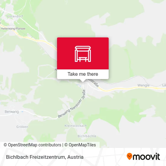Bichlbach Freizeitzentrum map