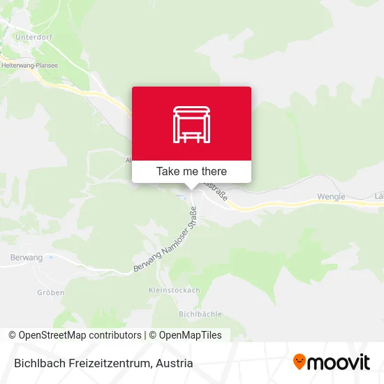 Bichlbach Freizeitzentrum map