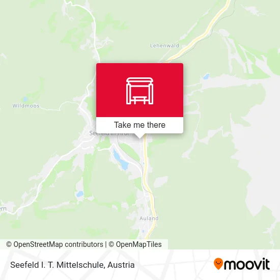 Seefeld I. T. Mittelschule map