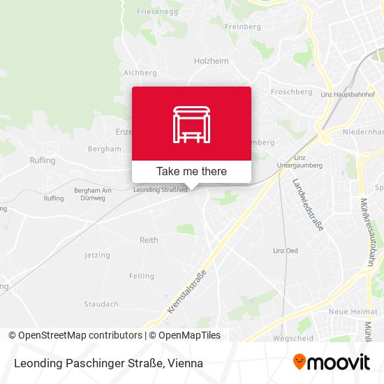 Leonding Paschinger Straße map