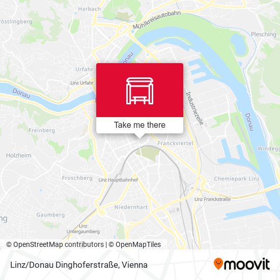 Linz/Donau Dinghoferstraße map