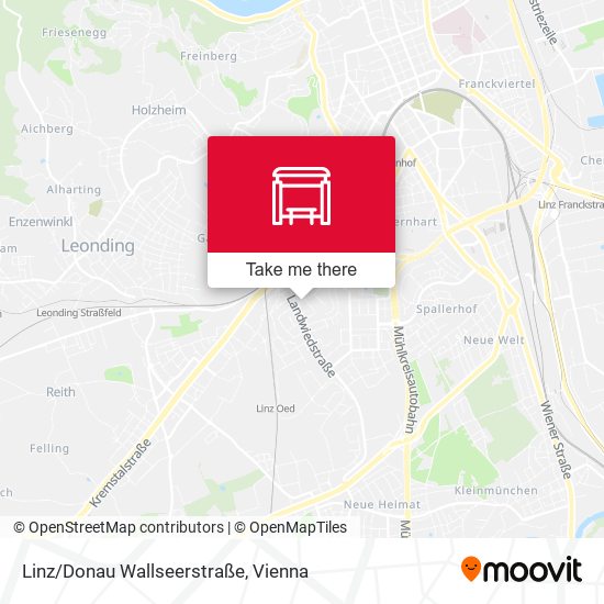 Linz/Donau Wallseerstraße map