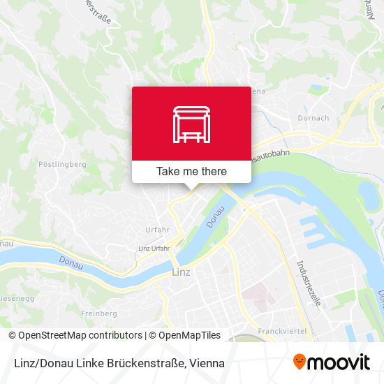 Linz/Donau Linke Brückenstraße map