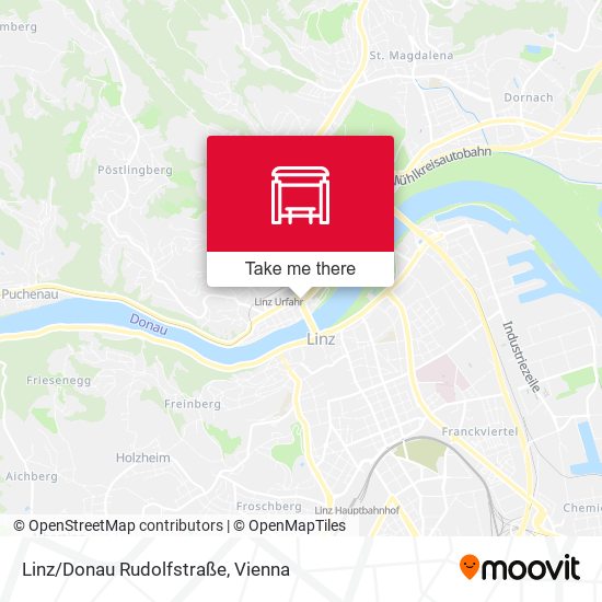 Linz/Donau Rudolfstraße map