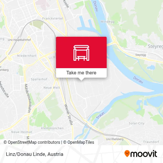 Linz/Donau Linde map
