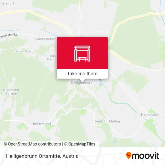 Heiligenbrunn Ortsmitte map