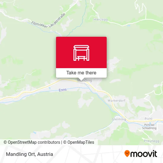 Mandling Ort map