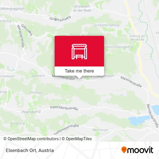 Elxenbach Ort map
