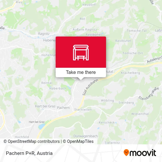 Pachern P+R map