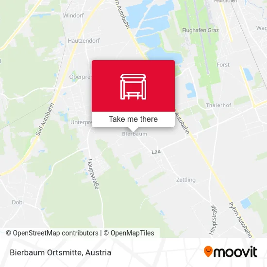 Bierbaum Ortsmitte map