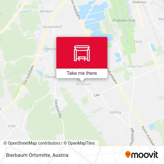 Bierbaum Ortsmitte map