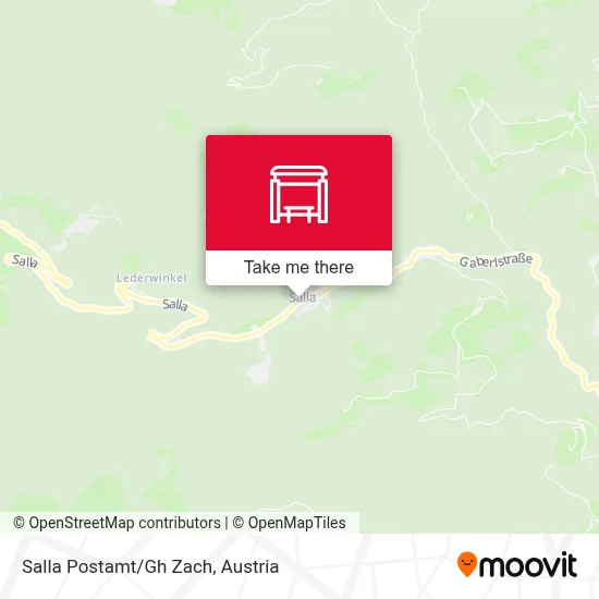 Salla Postamt/Gh Zach map