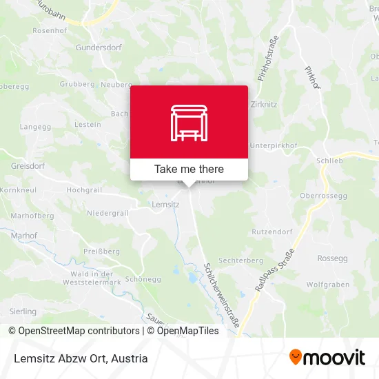 Lemsitz Abzw Ort map