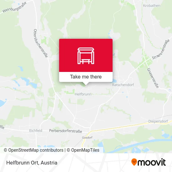 Helfbrunn Ort map
