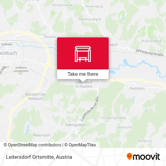 Leitersdorf Ortsmitte map