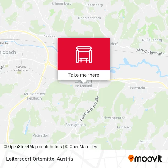 Leitersdorf Ortsmitte map