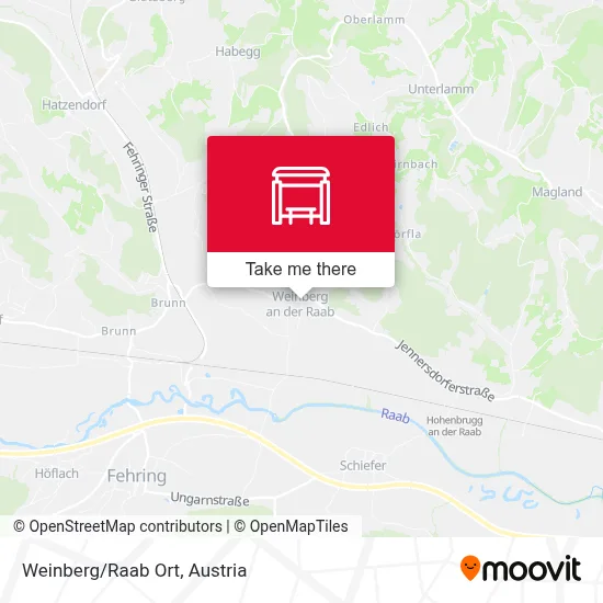 Weinberg/Raab Ort map