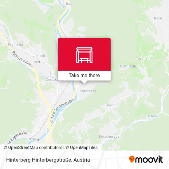 Hinterberg Hinterbergstraße map