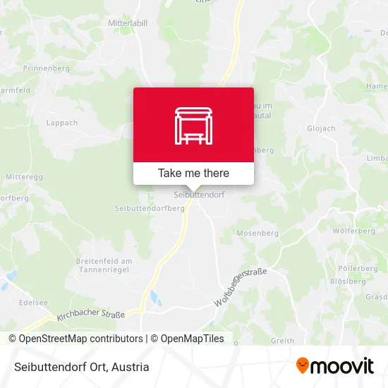Seibuttendorf Ort map