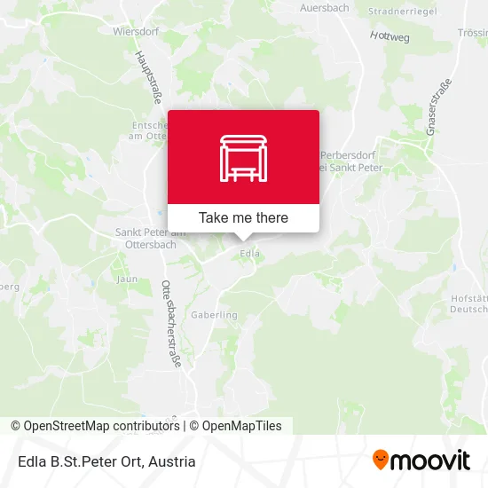 Edla B.St.Peter Ort map