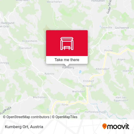 Kumberg Ort map