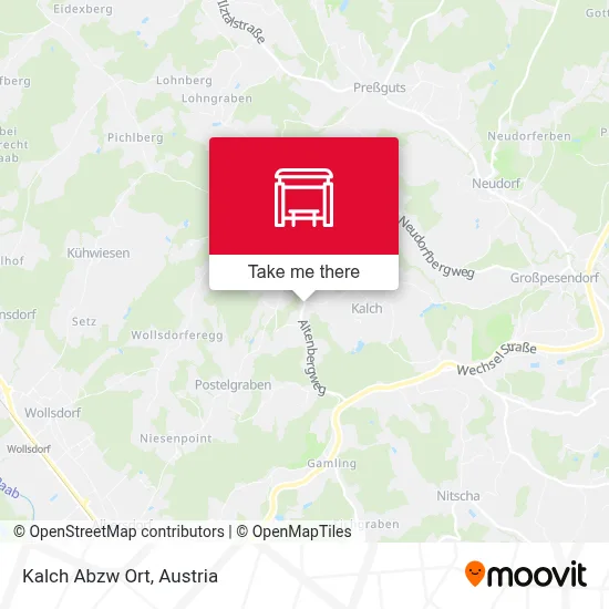 Kalch Abzw Ort map