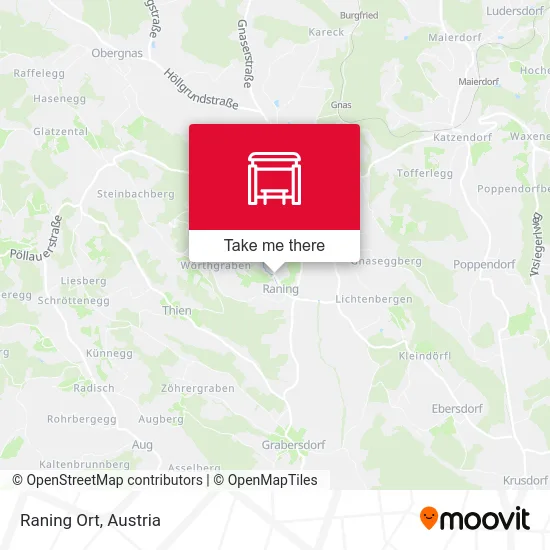 Raning Ort map