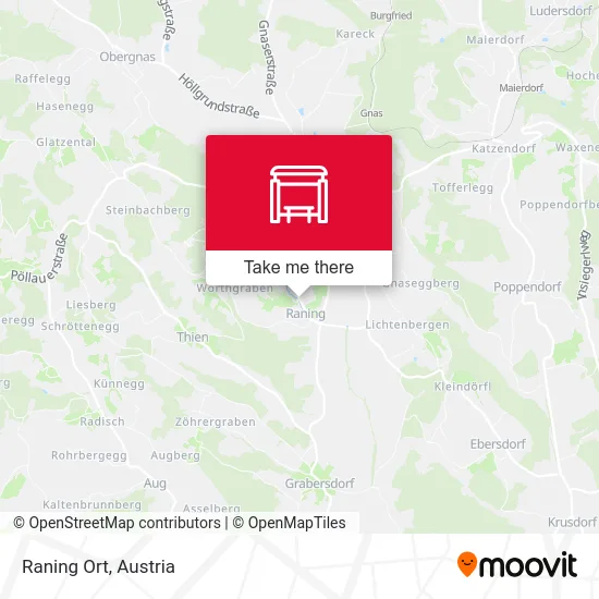 Raning Ort map