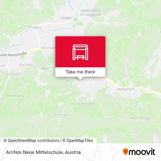 Arnfels Neue Mittelschule map