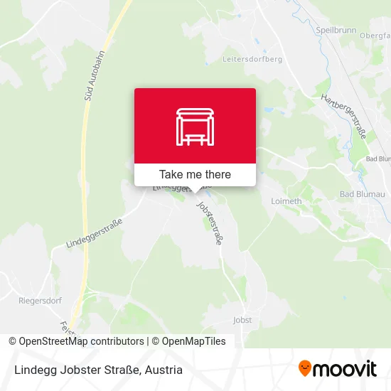 Lindegg Jobster Straße map