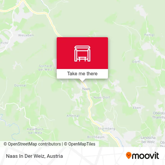 Naas In Der Weiz map