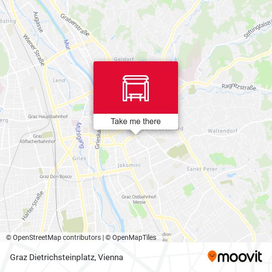 Graz Dietrichsteinplatz map