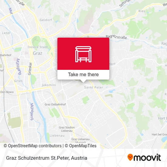 Graz Schulzentrum St.Peter map